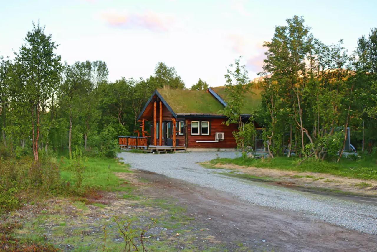 Cabin By The River Storslett Exterior foto